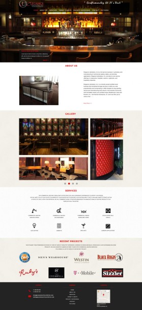 Elegance Upholstery, Inc. entry by PHABdesign