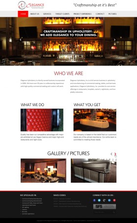 Elegance Upholstery, Inc. entry by webwinner