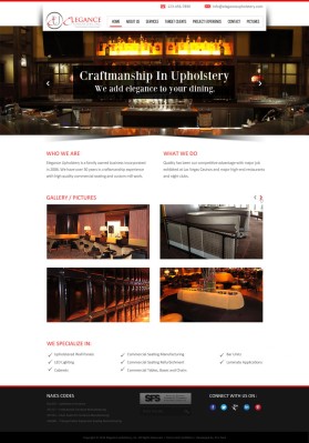 Elegance Upholstery, Inc. entry by webwinner