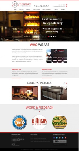 Elegance Upholstery, Inc. entry by webwinner