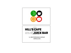 Hill's Cafe and Juice Bar entry by Kikon