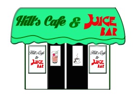 Hill's Cafe and Juice Bar entry by paguy58