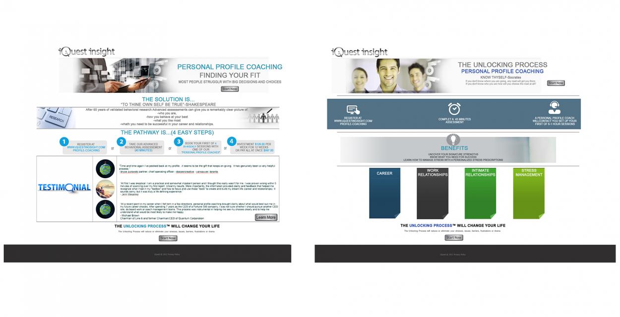 Graphic Design for www.iQuestInsight.com