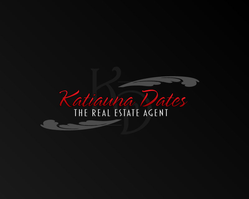Logo Design for Katiauna Dates The Real Estate Agent