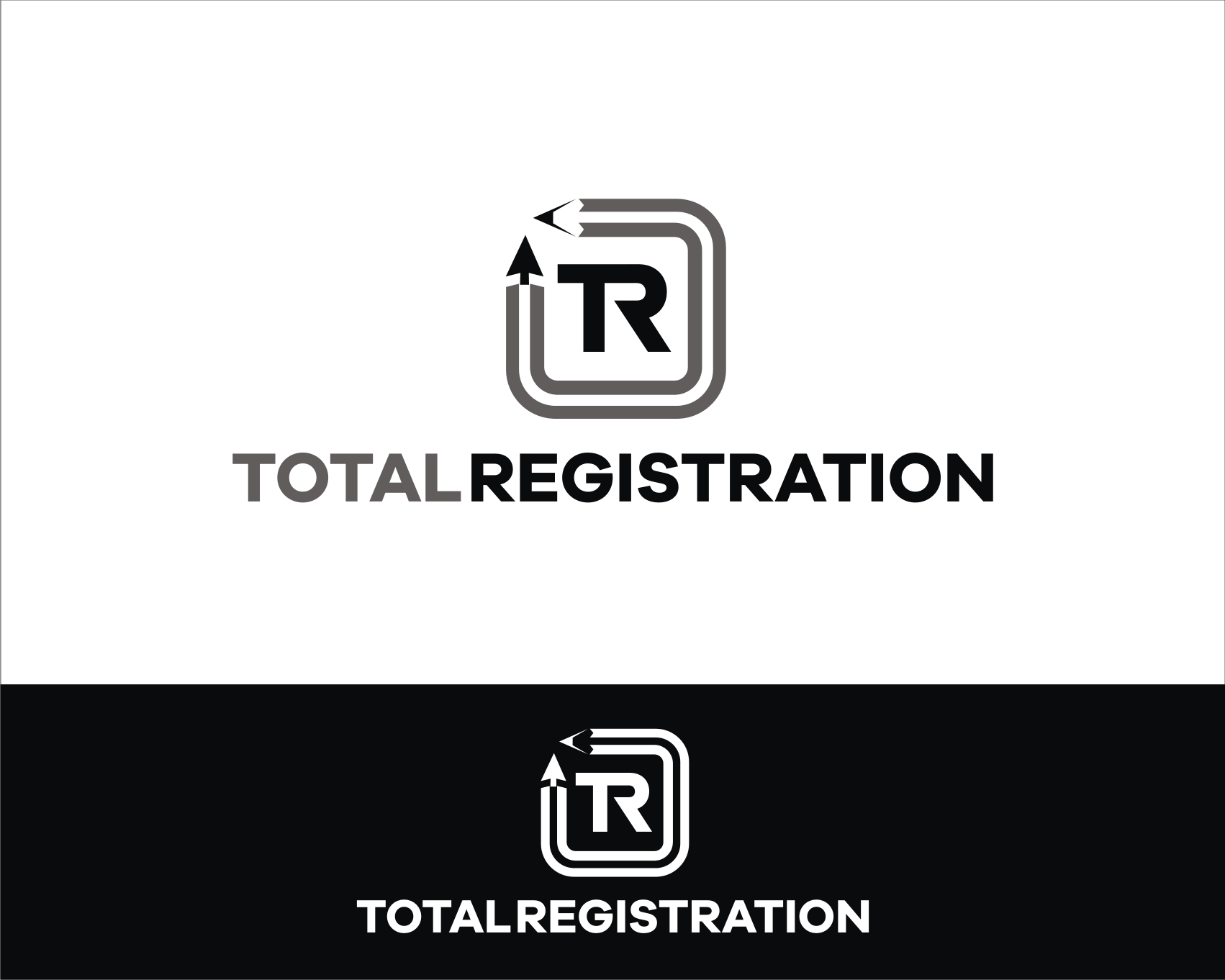 Logo Design for Total Registration - www.TotalRegistration.net