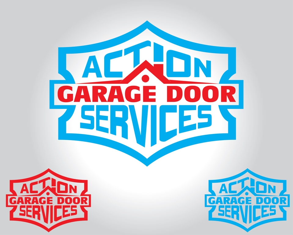 T-Shirt Design for Action Garage Door Services