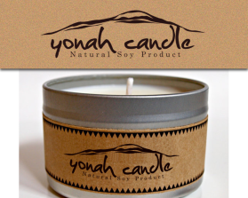 www.yonahcandle.com entry by Oidesign