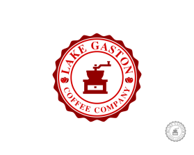 Lake Gaston Coffee Company entry by Oidesign