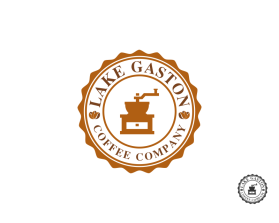 Lake Gaston Coffee Company entry by Oidesign