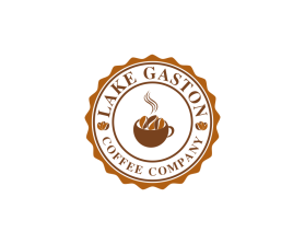 Lake Gaston Coffee Company entry by Oidesign