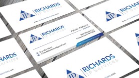 Business Card & Stationery Design entry 1032106 submitted by skyford412 to the Business Card & Stationery Design for Richards IP Services run by triangledraw