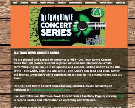 Graphic Design entry 1034646 submitted by quimcey to the Graphic Design for www.oldbowietowngrille.com run by OldBowieTownGrille