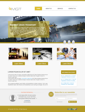 Midwest Grain Transport Inc entry by luckydesign