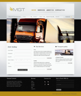 Midwest Grain Transport Inc entry by luckydesign