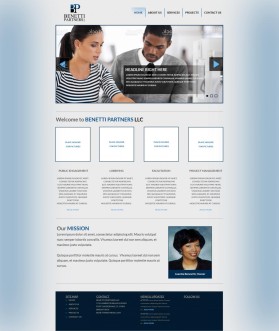 BenettiPartners.com entry by RyszkaCreations