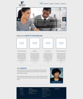 BenettiPartners.com entry by RyszkaCreations