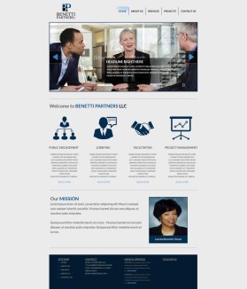 BenettiPartners.com entry by RyszkaCreations