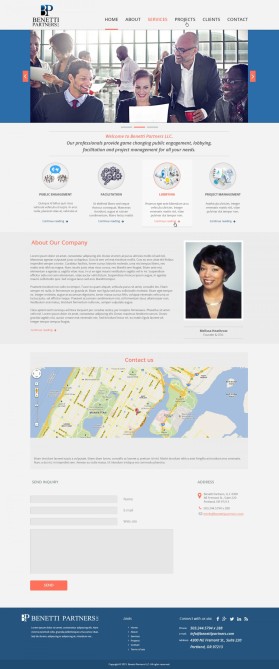BenettiPartners.com entry by Glasscage