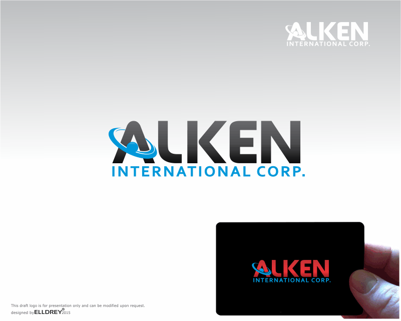 Logo Design for Alken International Corp./ www.alkencorp.com