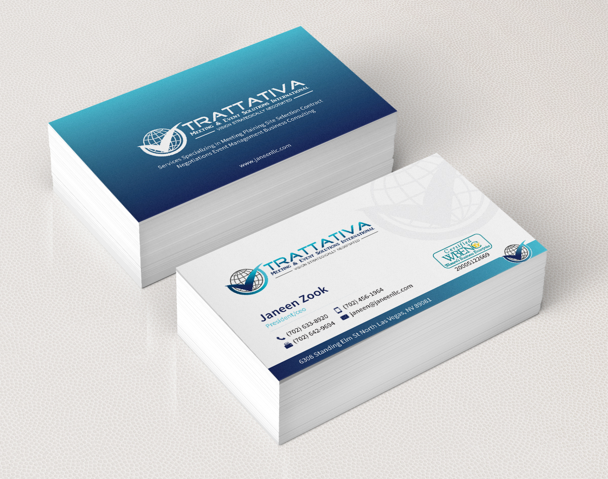 Sole Proprietor Business Card