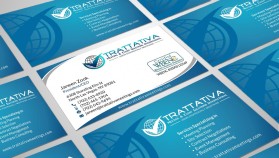 Business Card & Stationery Design entry 1057832 submitted by skyford412 to the Business Card & Stationery Design for Trattativa Meetings & Events Solutions International run by Trattativa