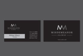 Misdemeanor Clinic entry by Jecha