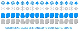Stepping Stone and Snowflakes entry by ralrom