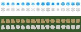 Stepping Stone and Snowflakes entry by ralrom