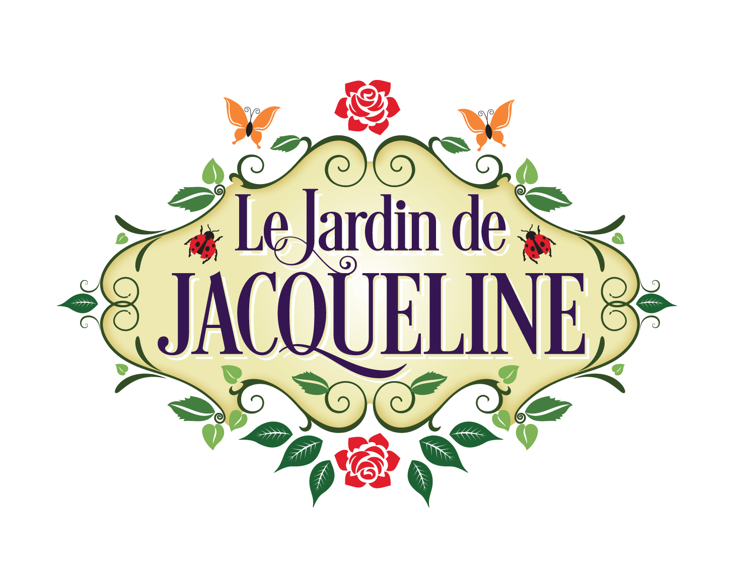 Logo Design for Le Jardin de Jacqueline