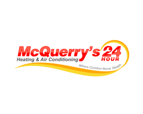 McQuerry's 24 Hour Heating &amp; Air Conditioning entry by logokoe