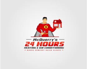 McQuerry's 24 Hour Heating &amp; Air Conditioning entry by v0ltag3