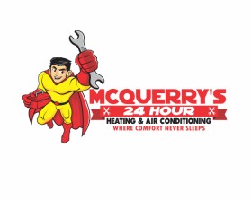 McQuerry's 24 Hour Heating &amp; Air Conditioning entry by ArtDevil