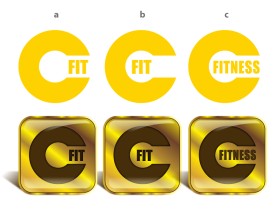 Chiraz Fitness&amp;Wellbeing + Symbol entry by FactoryMinion