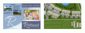 Brochure Design entry 1069549 submitted by thelogodesigns to the Brochure Design for The Retreat at Highlands Reserve run by AshleyTGM