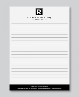 Roopen Parekh, Esq. entry by athenticdesigner