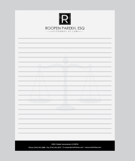 Roopen Parekh, Esq. entry by athenticdesigner