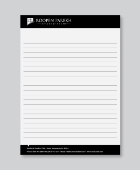 Roopen Parekh, Esq. entry by athenticdesigner