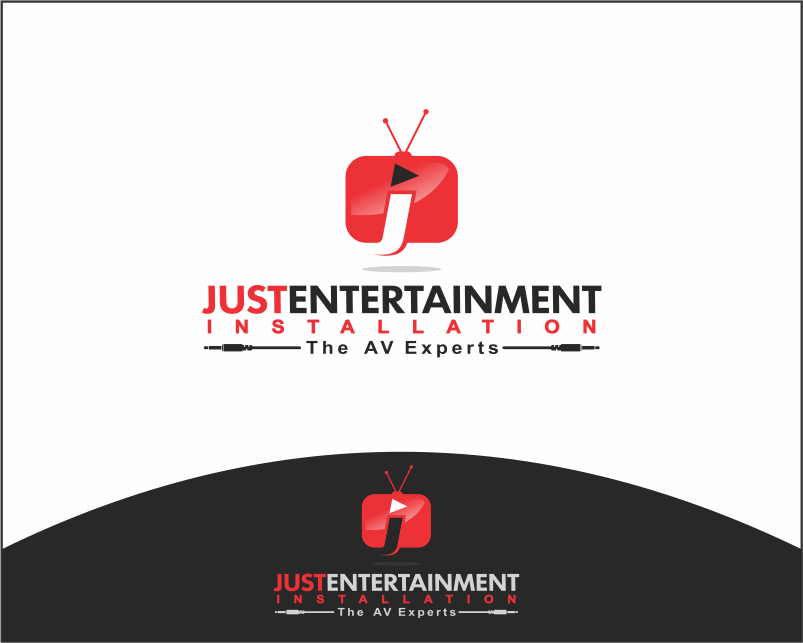 Logo Design for Just Entertainment Installation