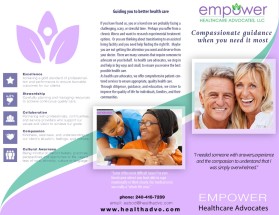 Empower Healthcare Advocates entry by Coral