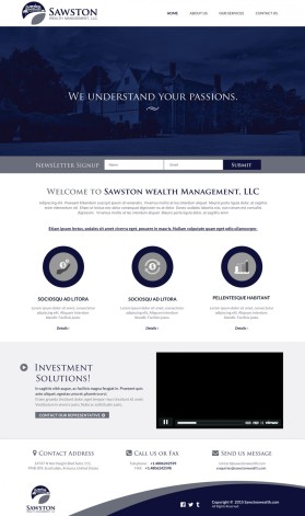 www.sawstonwealth.com entry by thelogodesigns