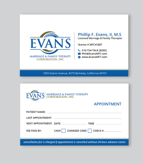 Evans Marriage &amp; Family Therapy Corporation, Inc. entry by athenticdesigner