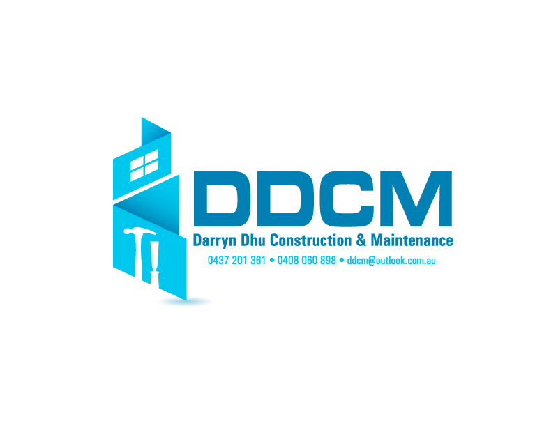 Logo Design for DDCM ( Darryn Dhu Construction & Maintenance )