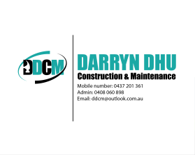 DDCM ( Darryn Dhu Construction &amp; Maintenance ) entry by APRIL