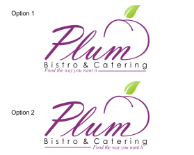 Plum Bistro &amp; Catering entry by manan888