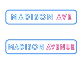 Madison Avenue  (or just Madison) entry by Freewolf