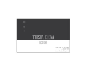 Trisha Elena Designs entry by Maddie