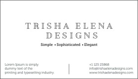 Trisha Elena Designs entry by kuldeepm9