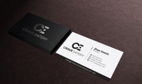 Winning entry: Crave Eatery entry by indeyzn