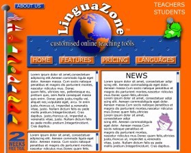 LinguaZone entry by gecko designer