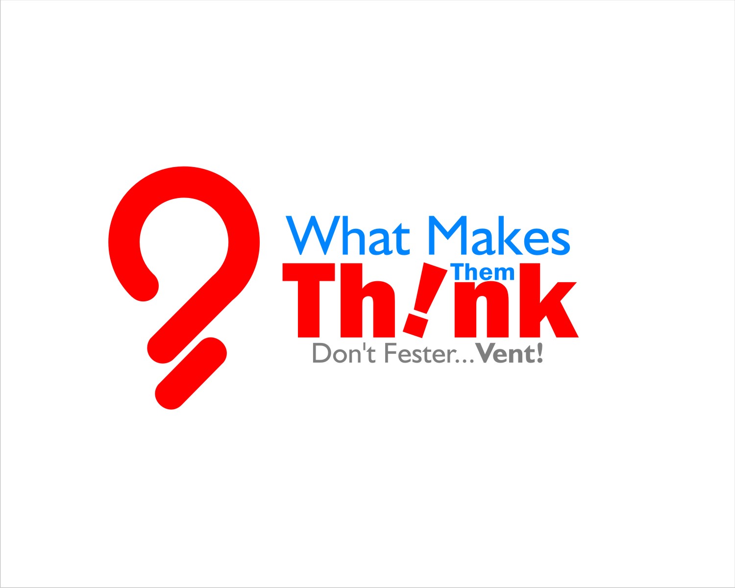 Logo Design for What Makes Them Think